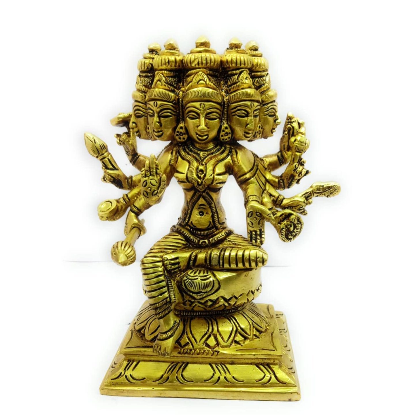 KE - 165 Brass GAYATHRI Devi Statue
