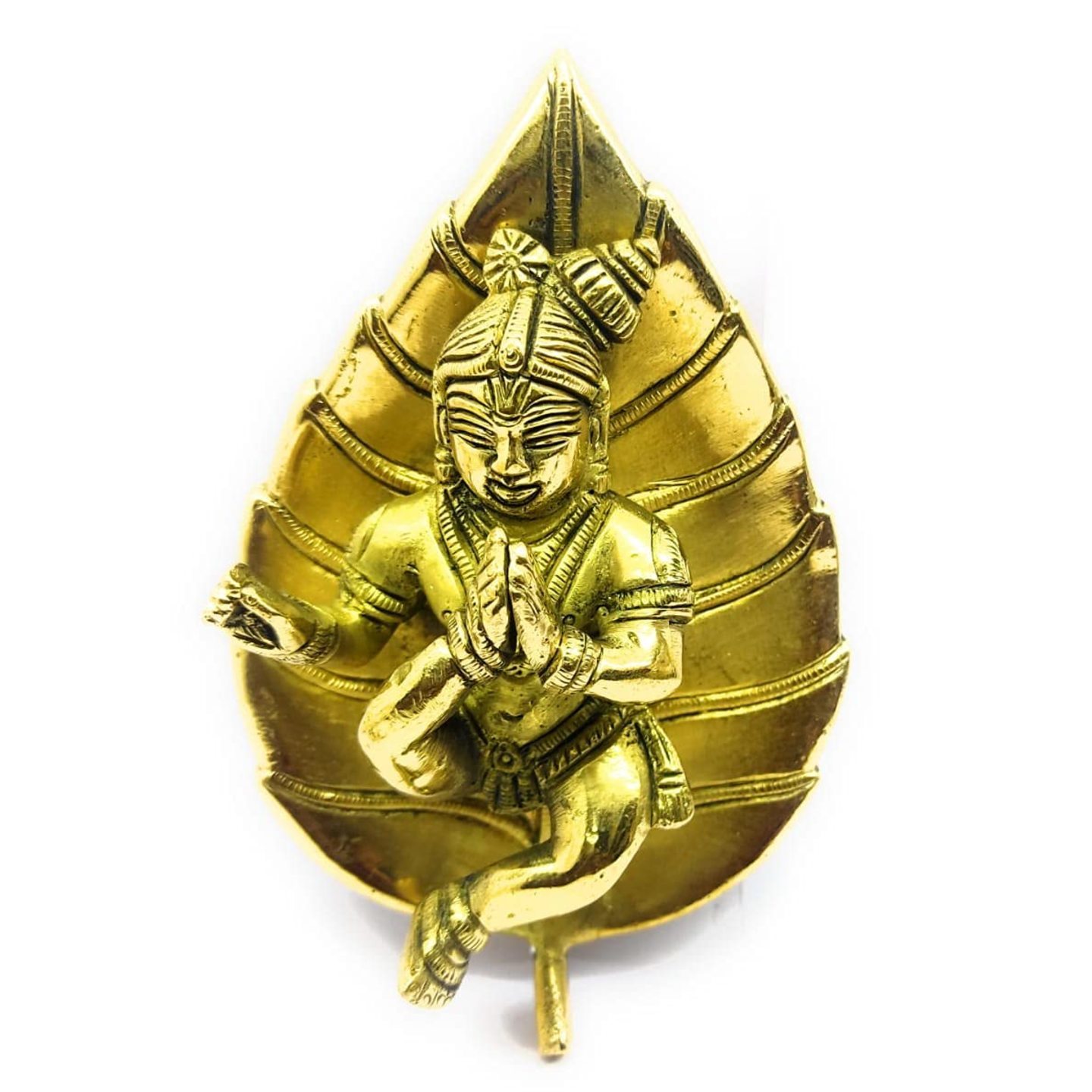 KE - 134 BRASS LEAF KRISHNA 