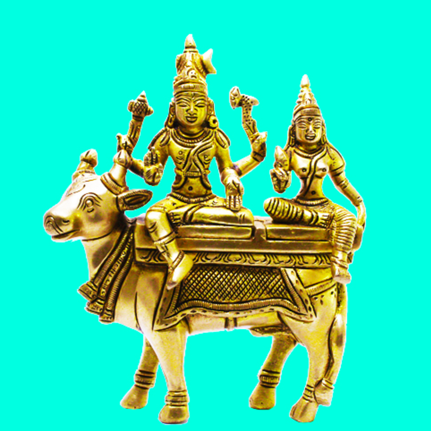 Siva Parvathi Rishabam Set
