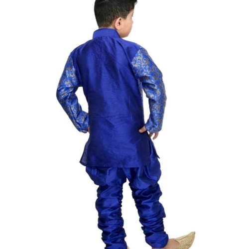 Blue Kurta with Pyjama With set for boys 