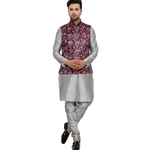 RYLEN KURTA PAJAMA WAISTCOAT