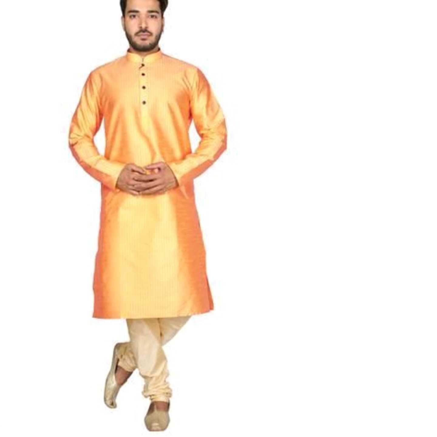 Ethnic Cotton Silk Men's Kurta Set