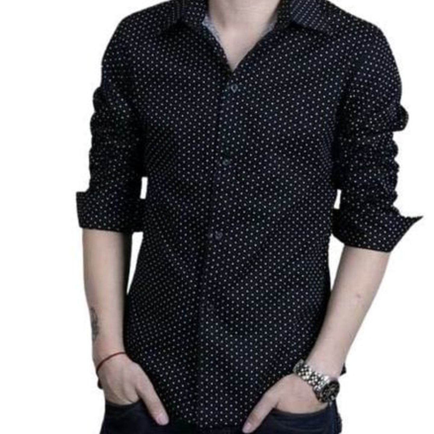 Full sleeves print for man