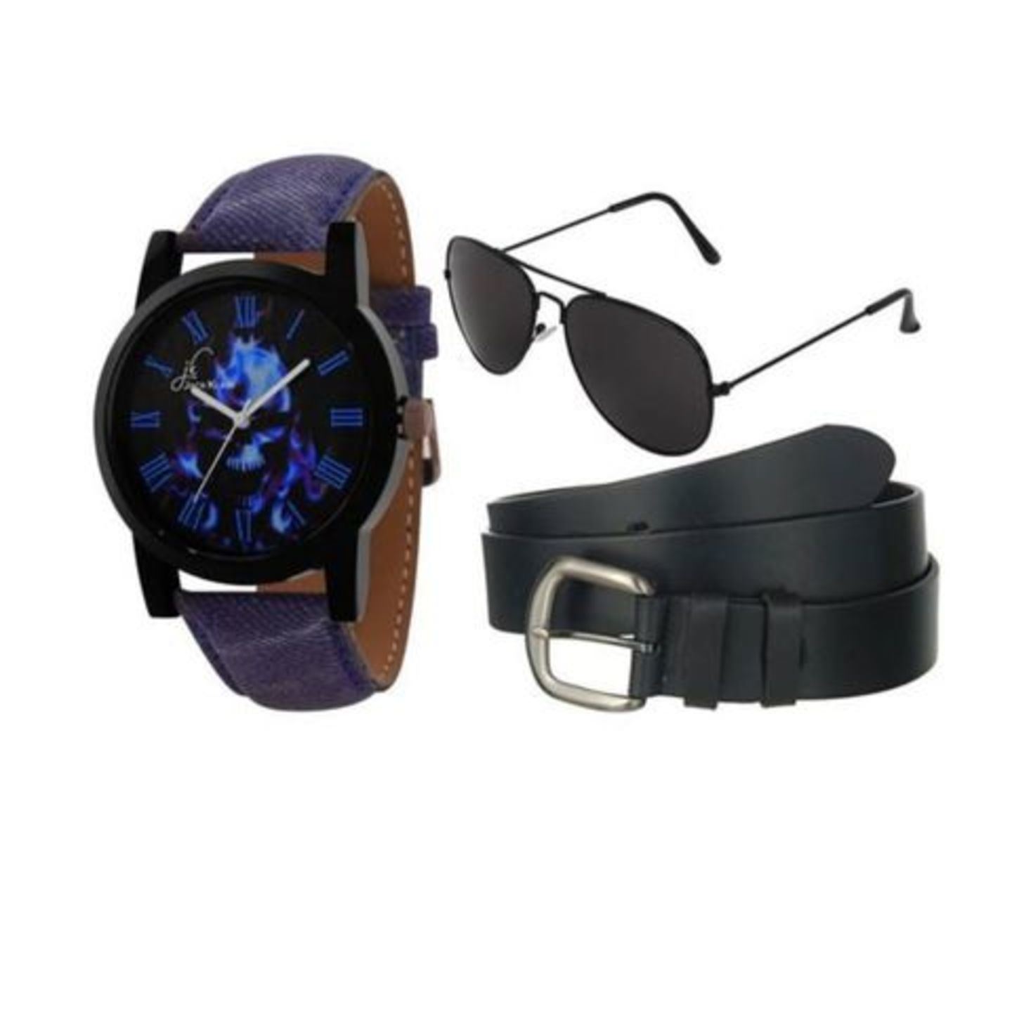 Stylish Man's Watch combo 3in1 