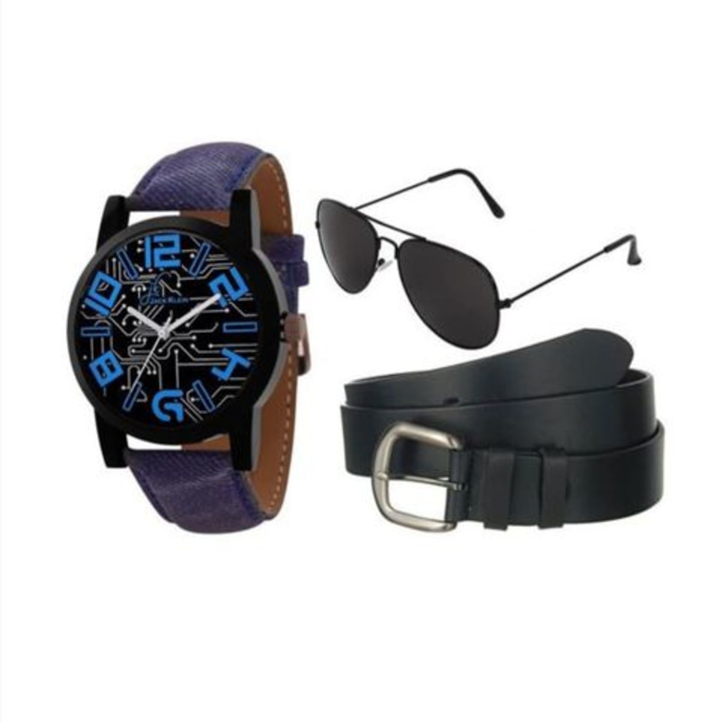 Stylish Man's Watch combo 3in1 