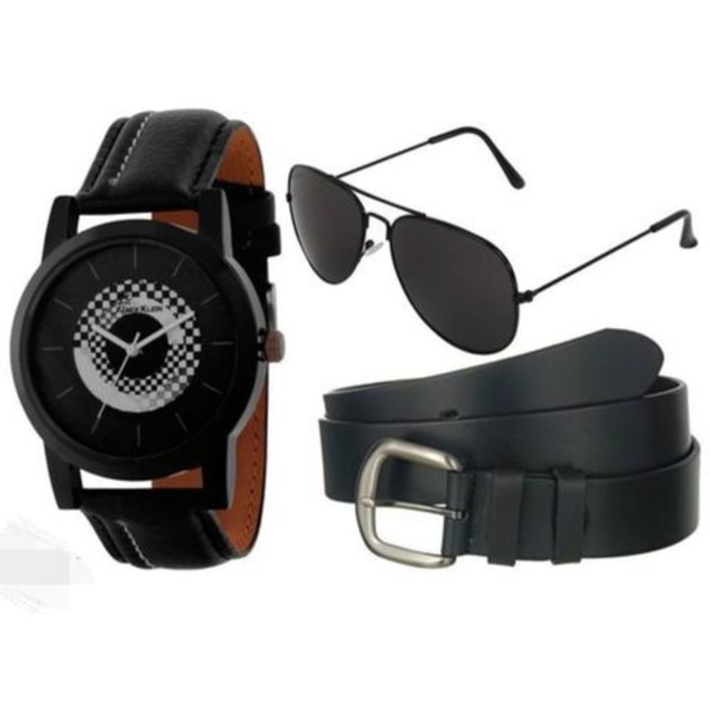 Stylish Man's Watch combo 3in1 