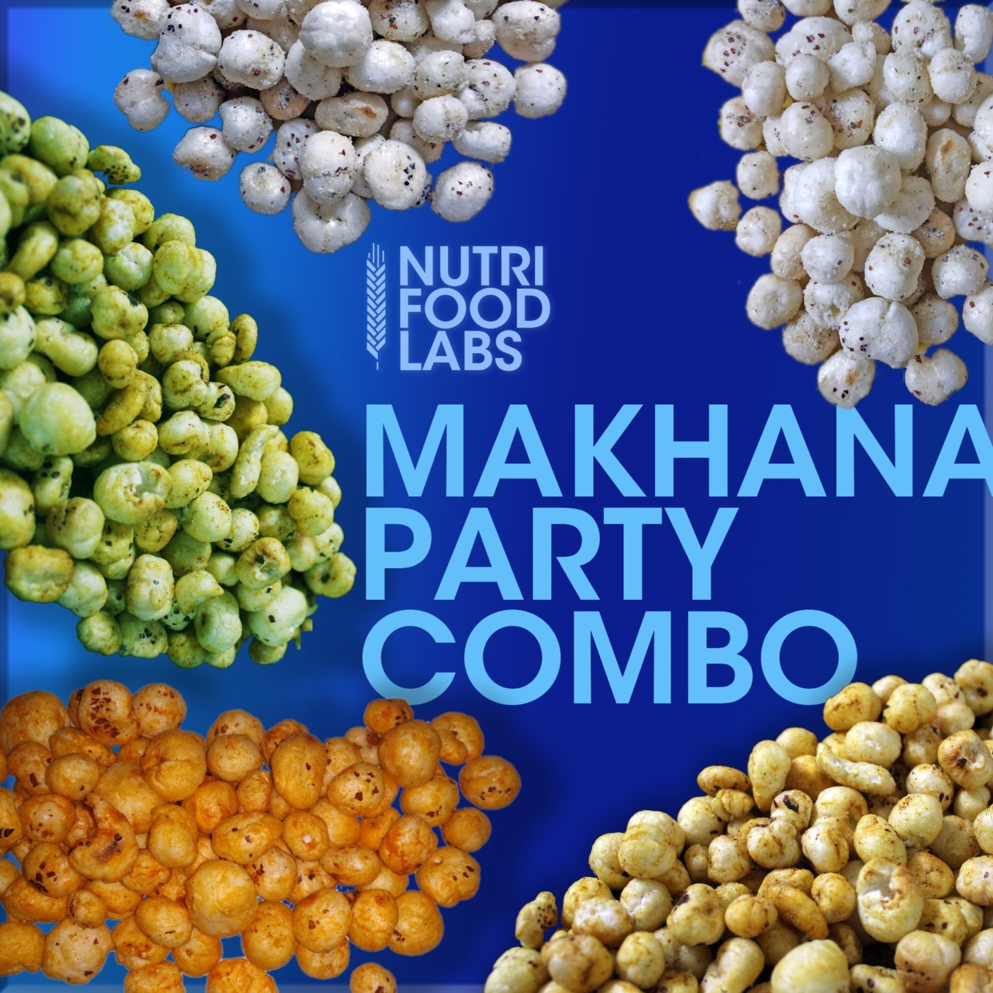 Makhana Party Combo - 5 Flavours