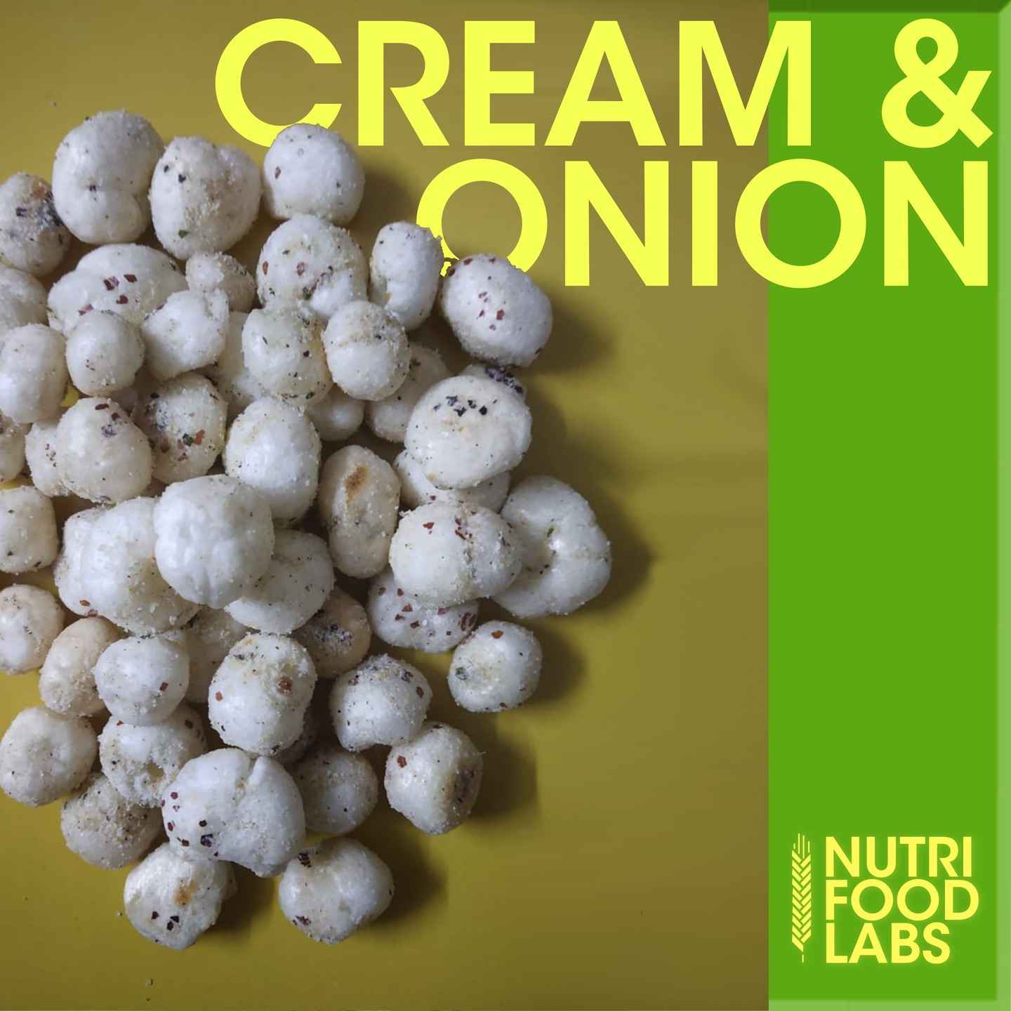 Roasted Makhana - Cream and Onion