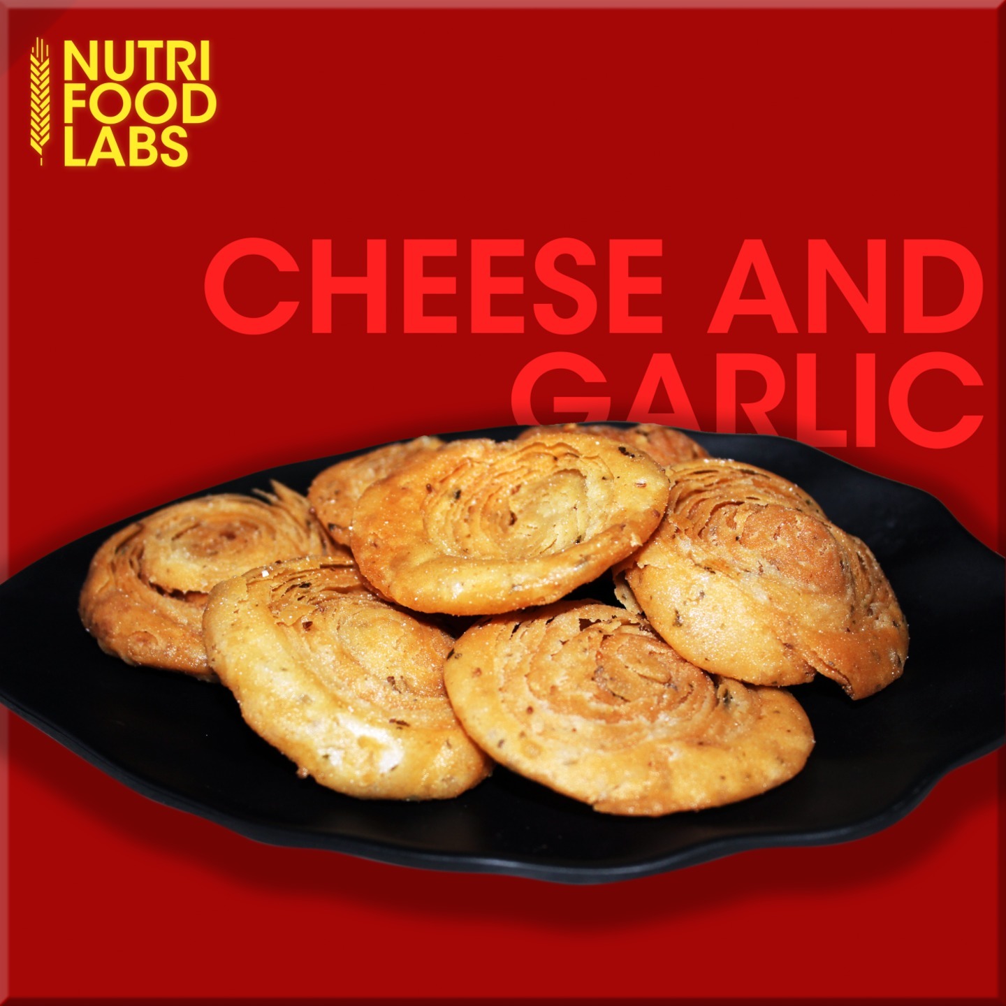 Spiral Mathri - Cheese and Garlic