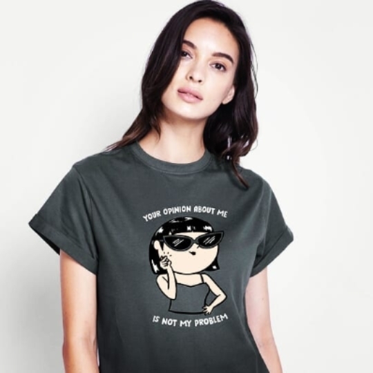 Your opinion about me t-shirt 