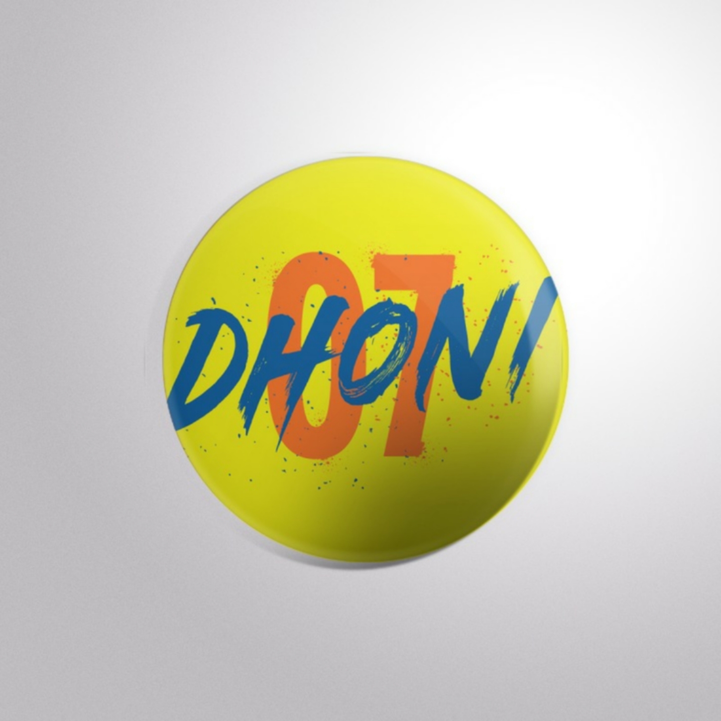 DHONI 7 Badge