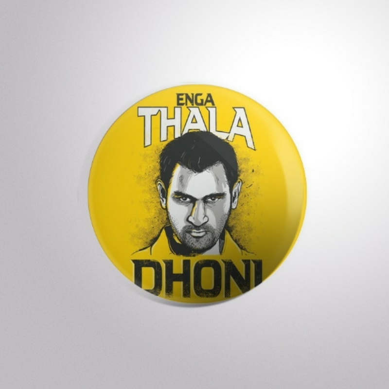 Enga THALA Dhoni Badge