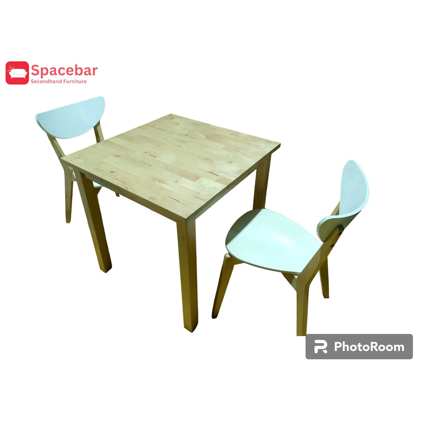 Dining Set with 2 Chairs 