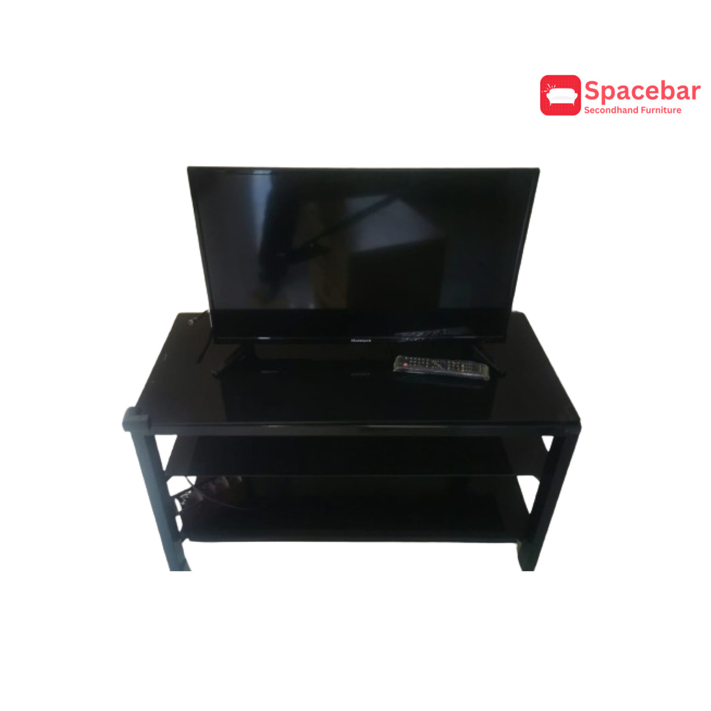Tempered glass TV Console  