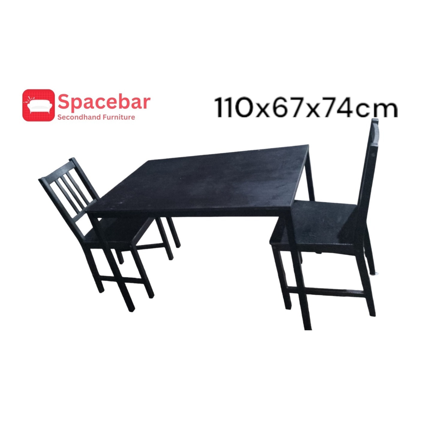 Dining Table with 2 Chairs