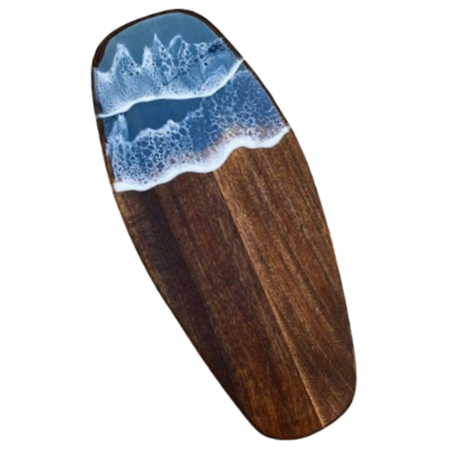 Ocean Waves Surfboard Platter/Chopping Board 