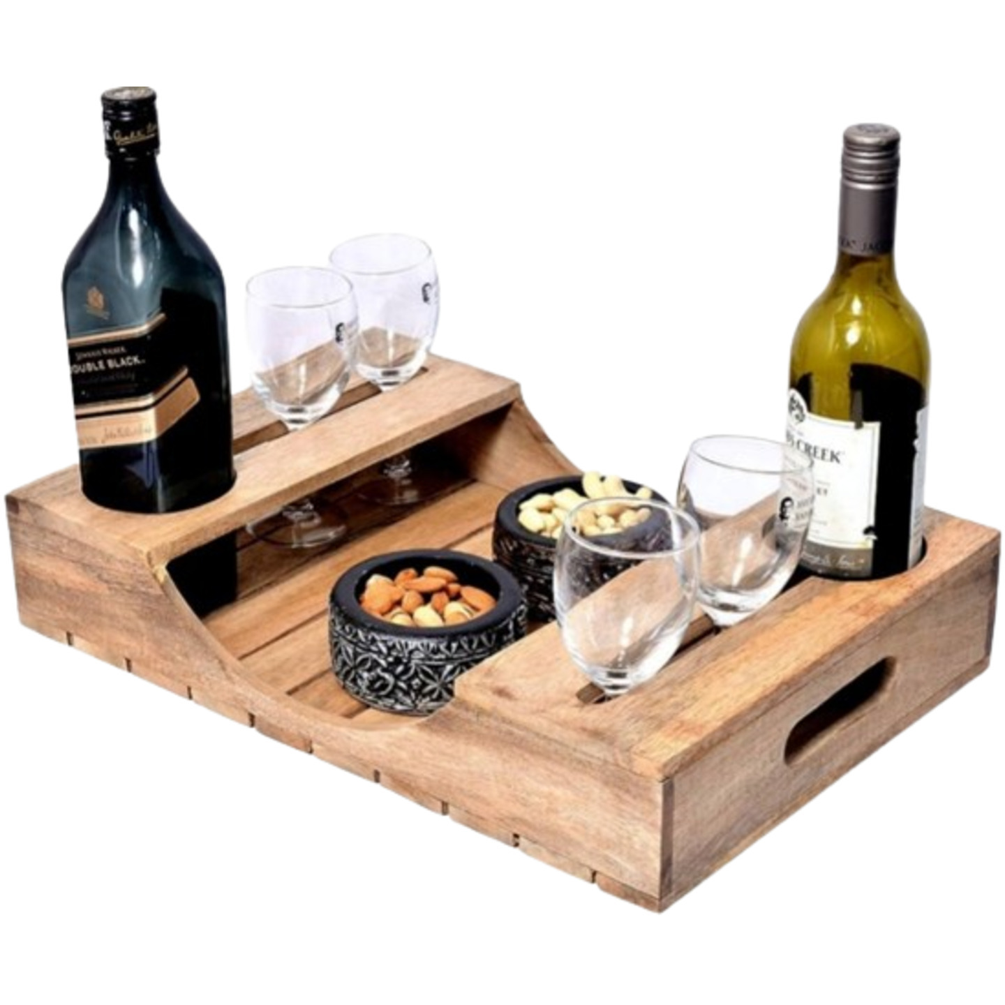 Multipurpose Wooden Beer Tray