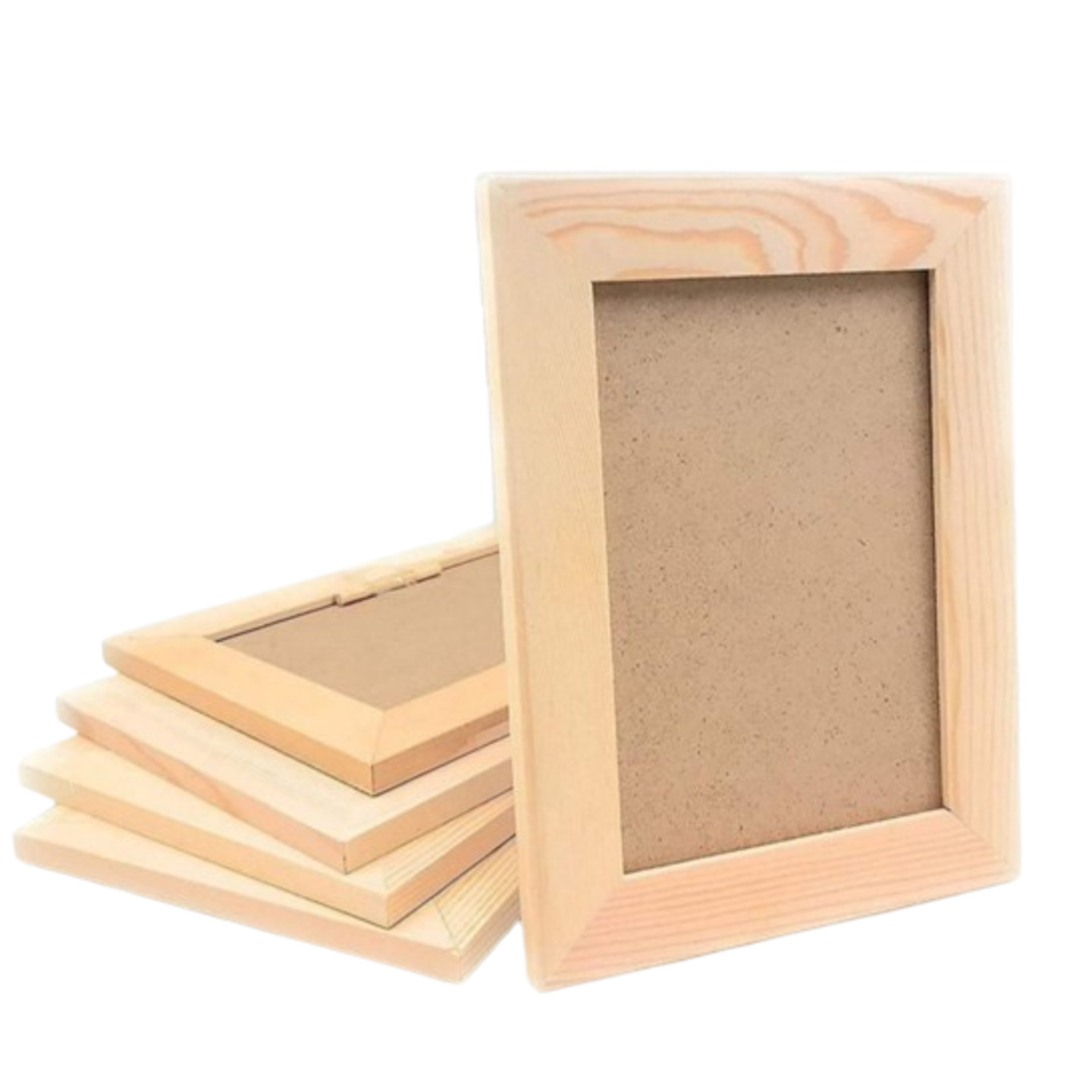 Plain Pinewood Photo Frame