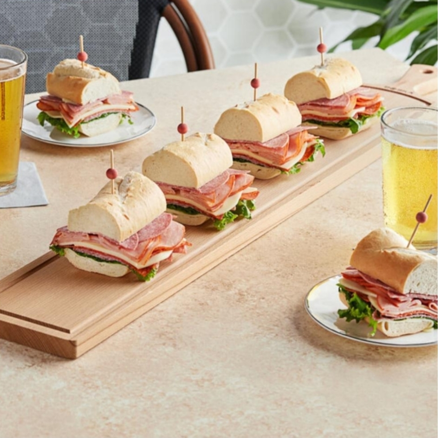 Wooden Charcuterie board platter