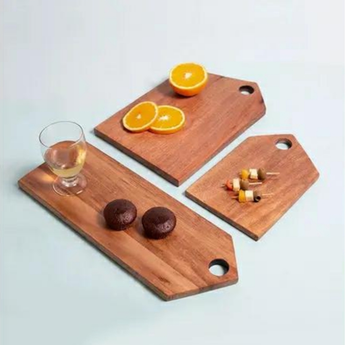 Wooden Platter (Set of 3)
