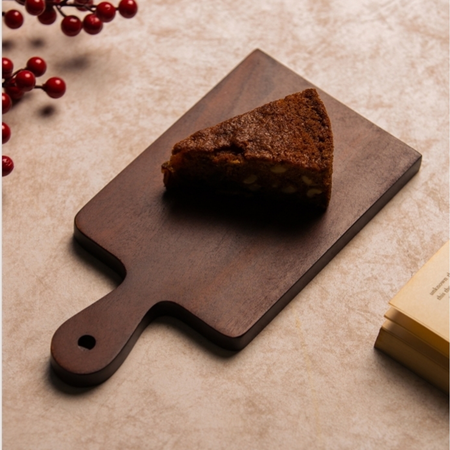 Wooden Brown Firework Platter/Chopping Board