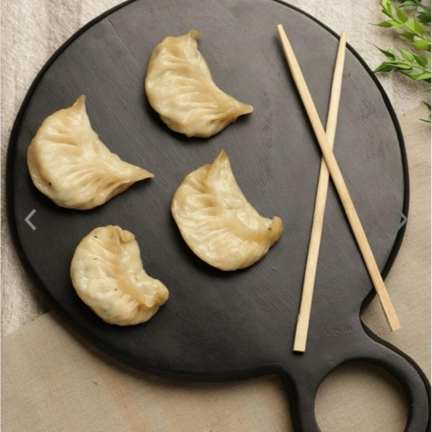Wooden Black Decorative Platter/Chopping Board