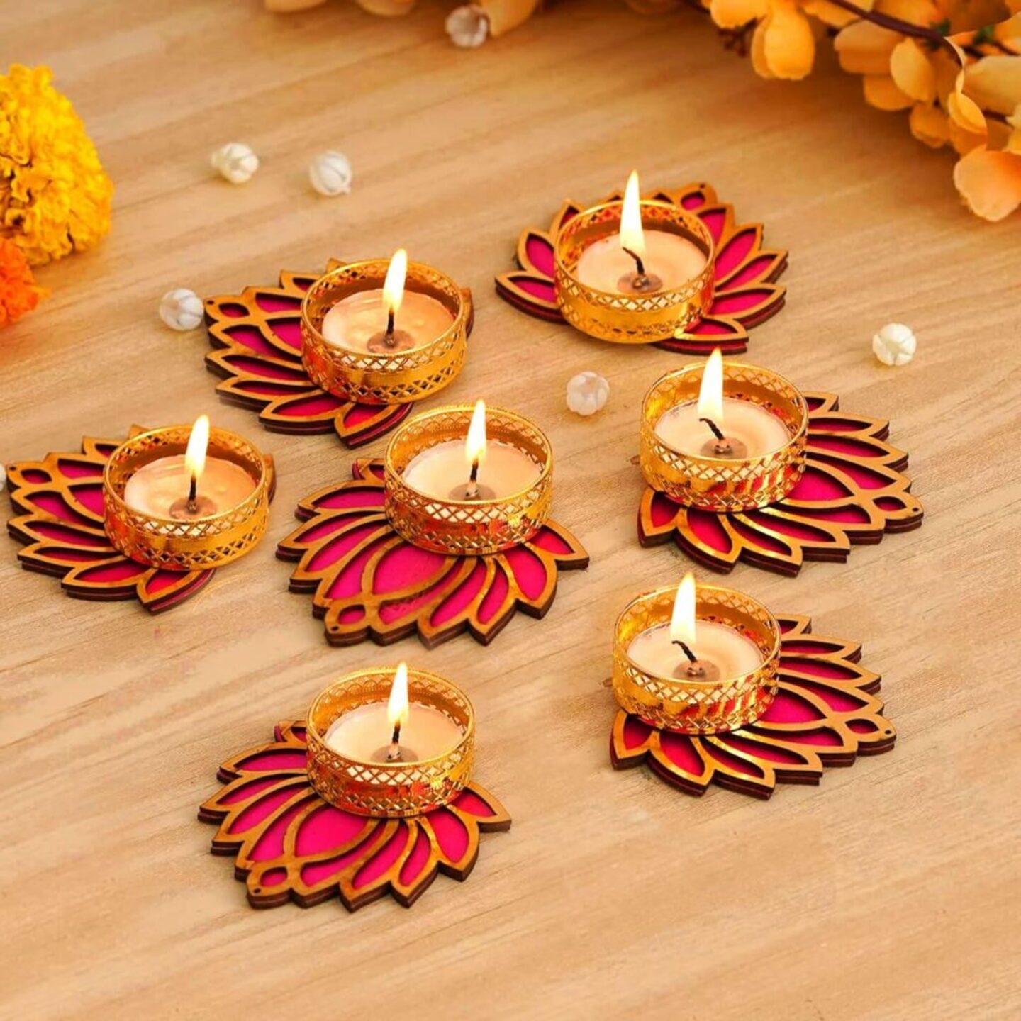 Lotus Candle Holder PINK