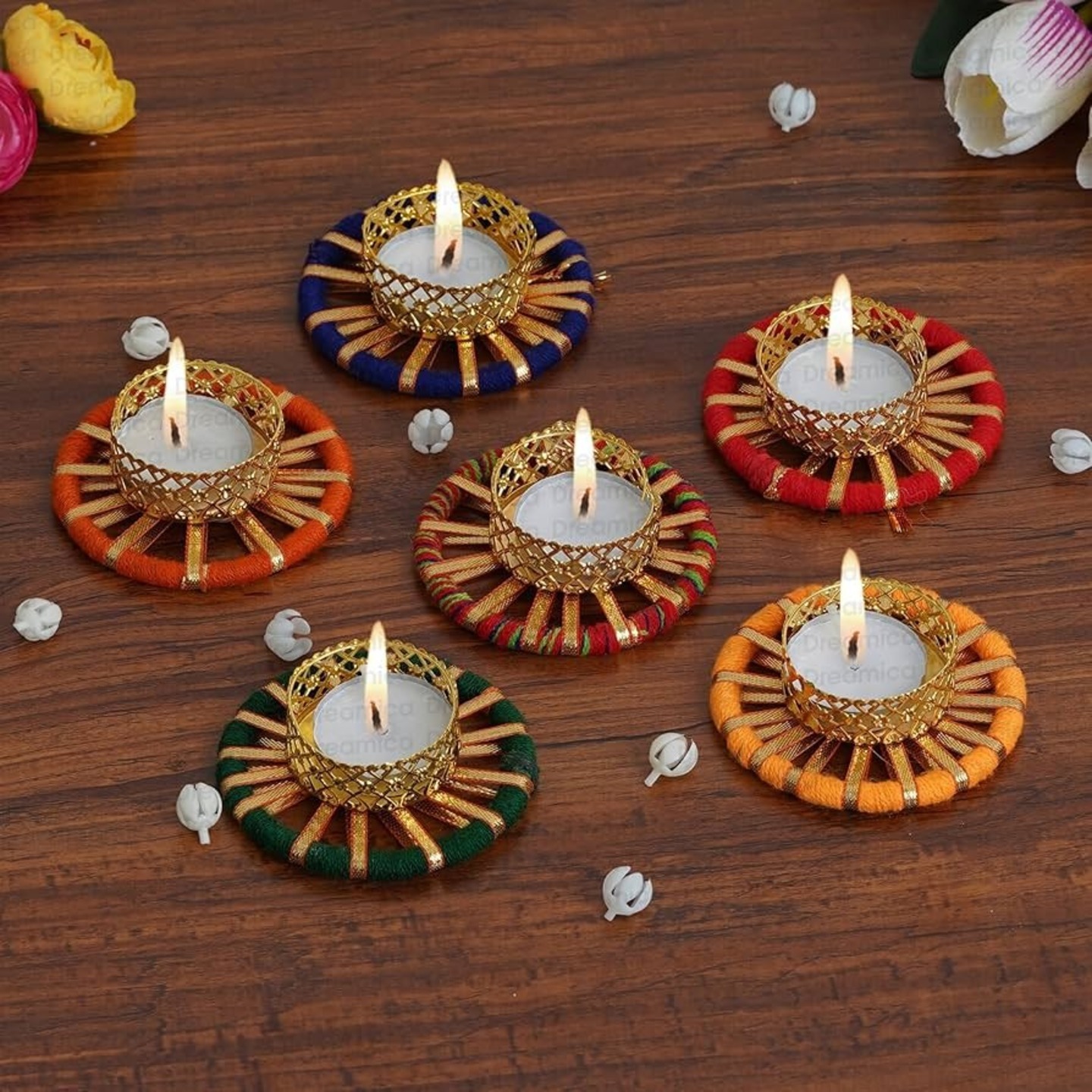 Round Decorative Candle Holder