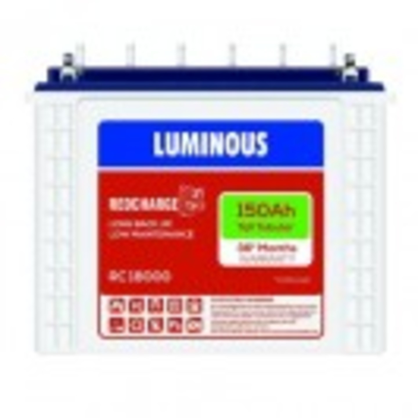 Luminous RC 18000 150ah Tall Tubular