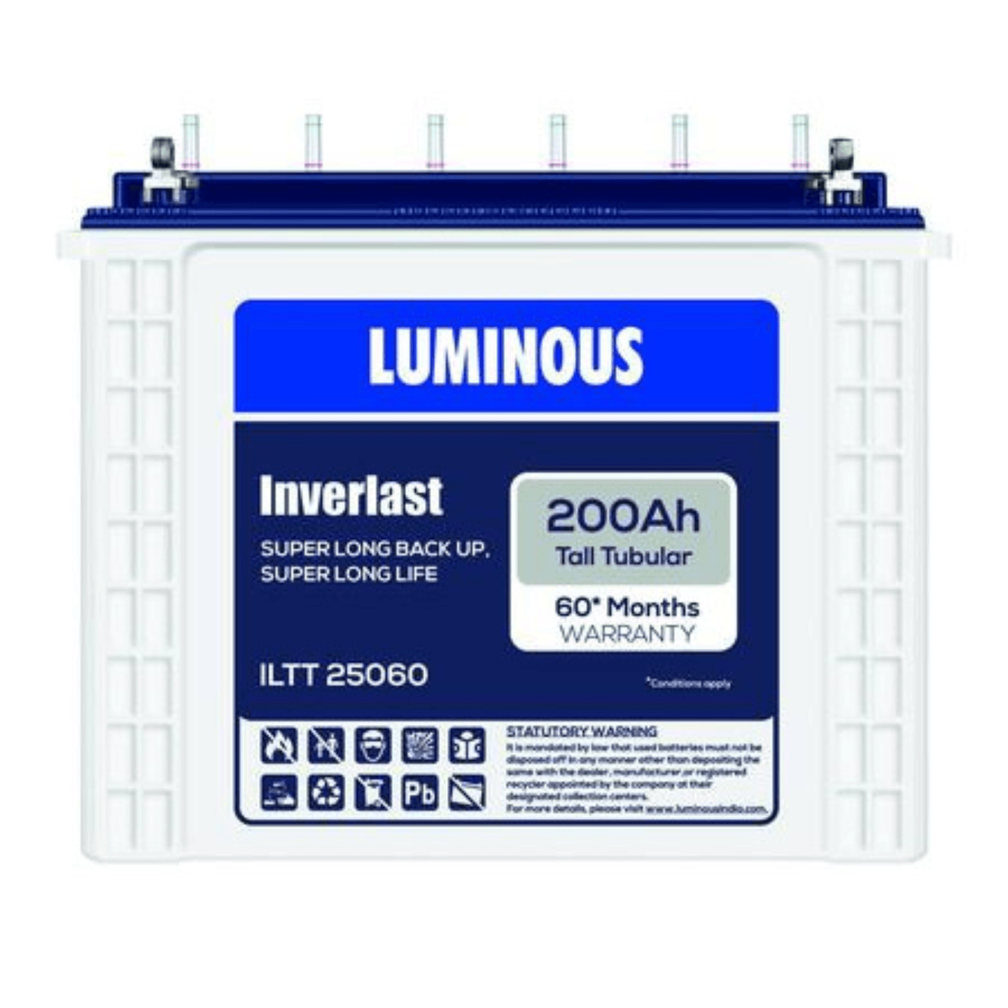 Luminous ILTT 25060 200 Ah Tall Tubular