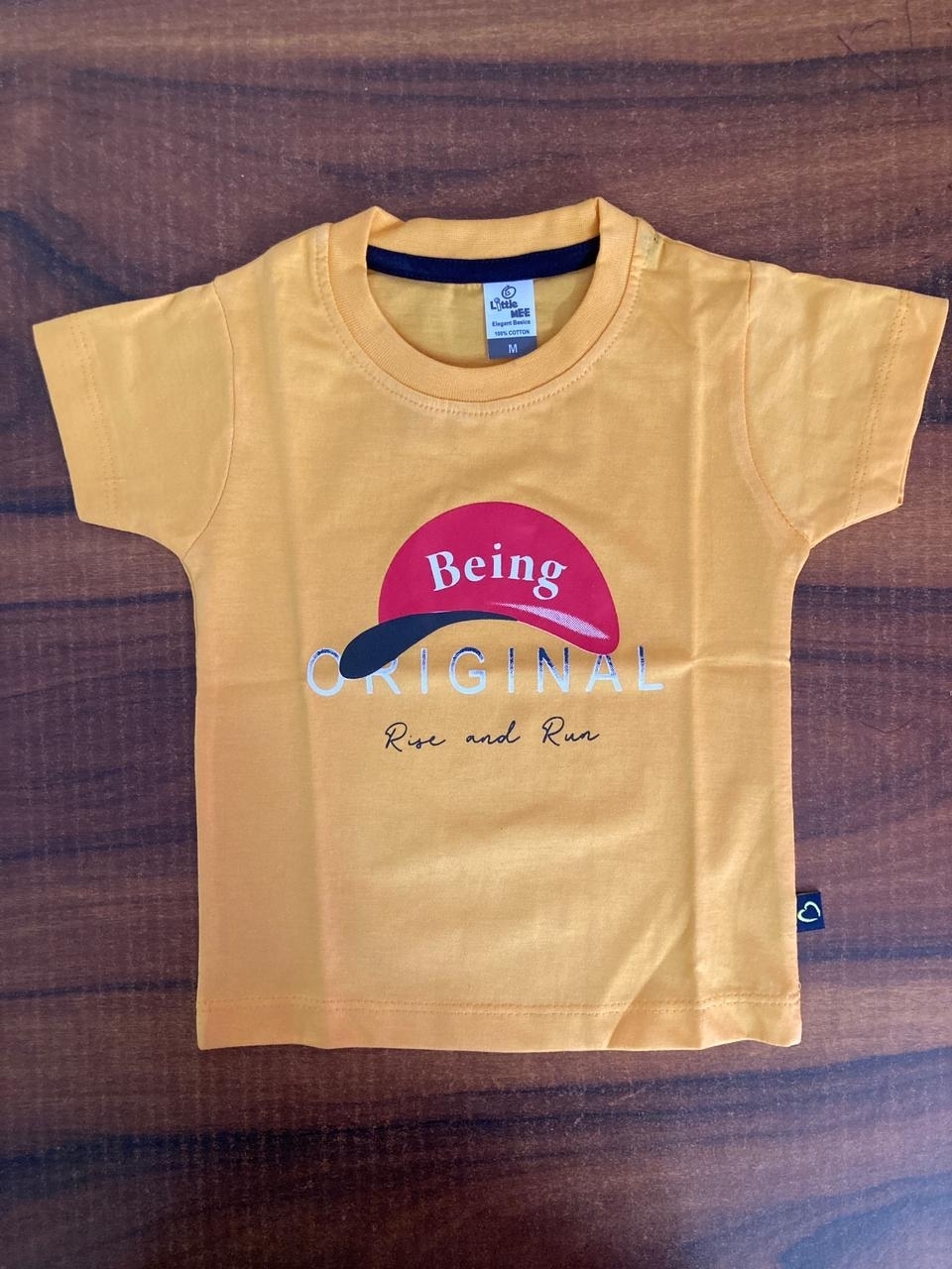 Little Mee Mee Round Neck T-Shirts