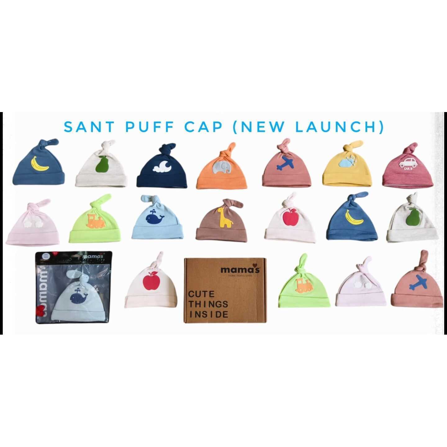 Mamas Santa Puff  Cap upto 6 Months