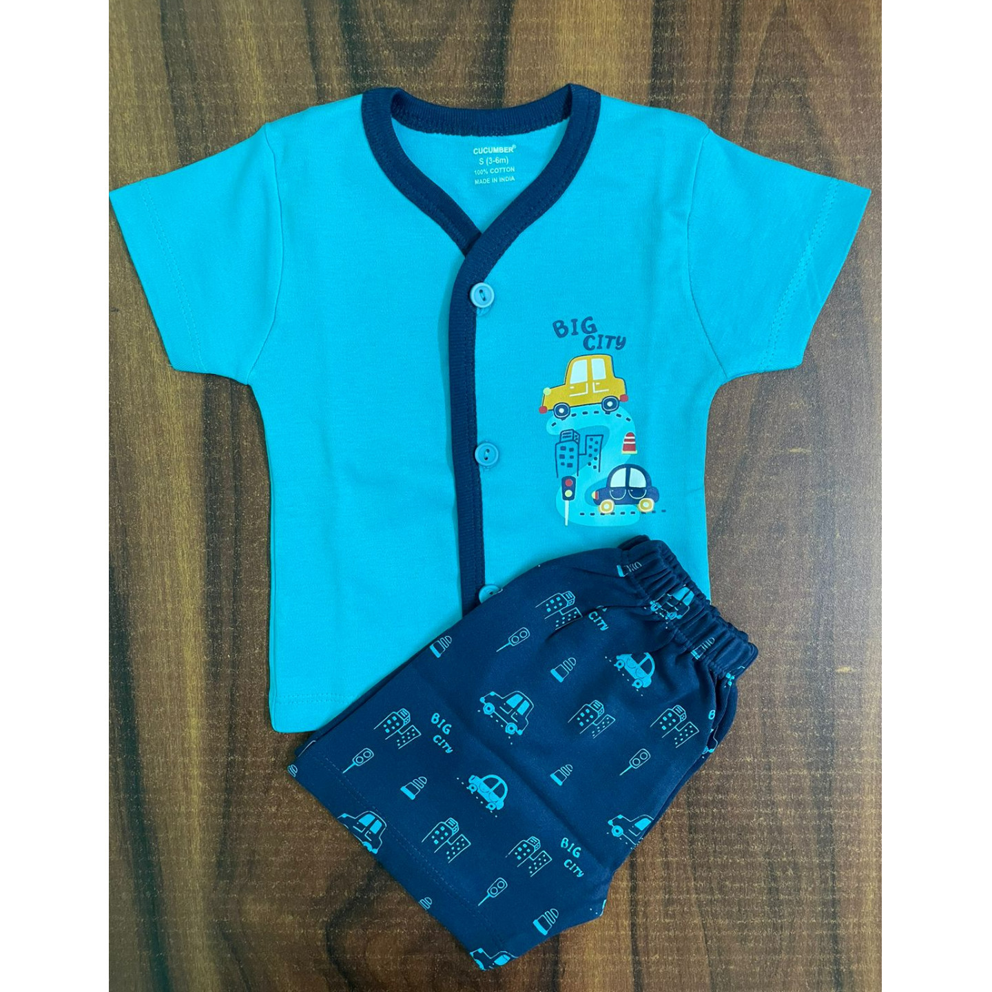 Cucumber Front Open Set Rs 270 Only 0 to 12 Months
