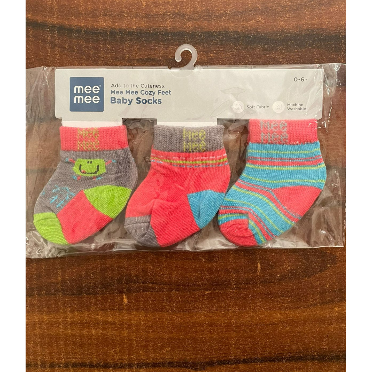 Mee Mee Socks Rs 220 Only Pack of 3 0 to 24 Months