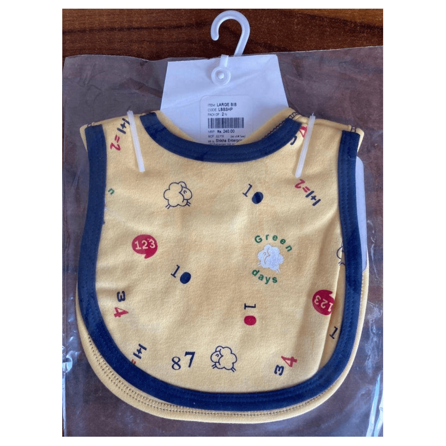 Babiano Pack of 2 Bibs Rs 225 Only