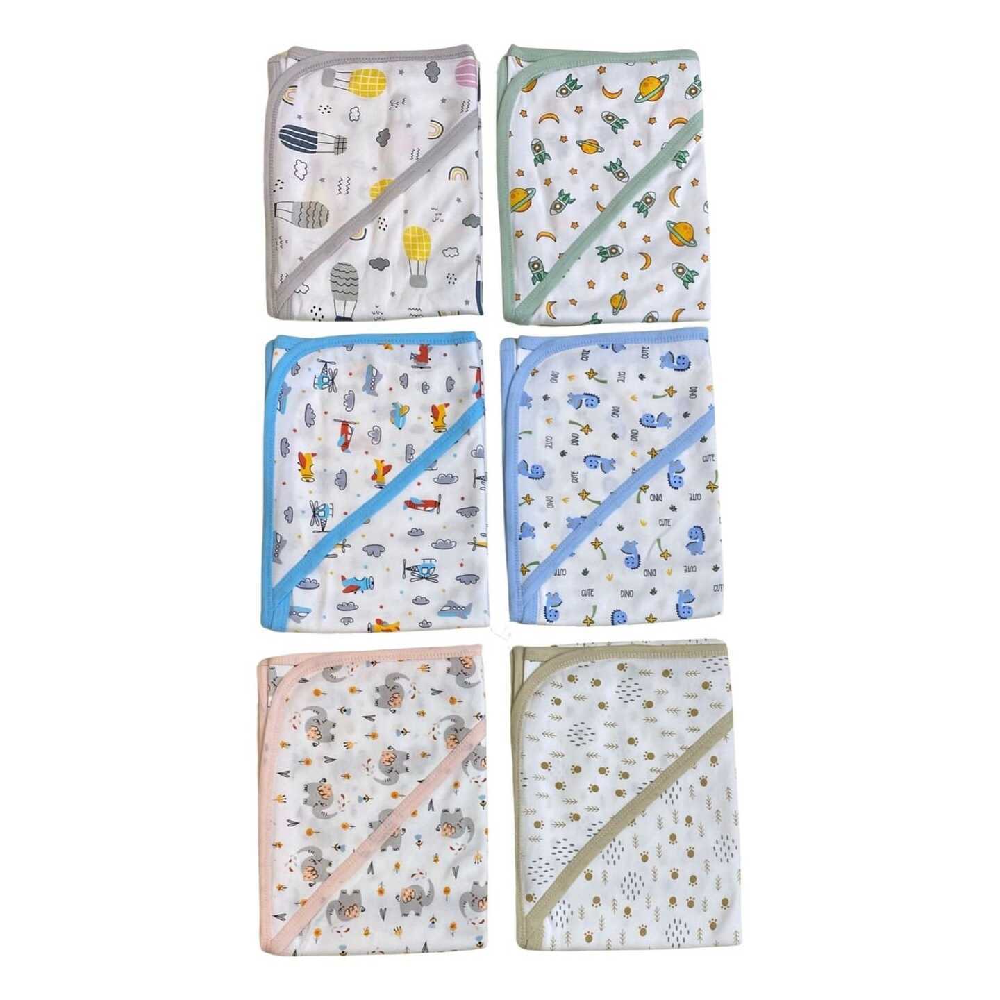 Cradle Togs Newborn / Infant Hooded Wrapping Sheet / Swaddler / Dohar