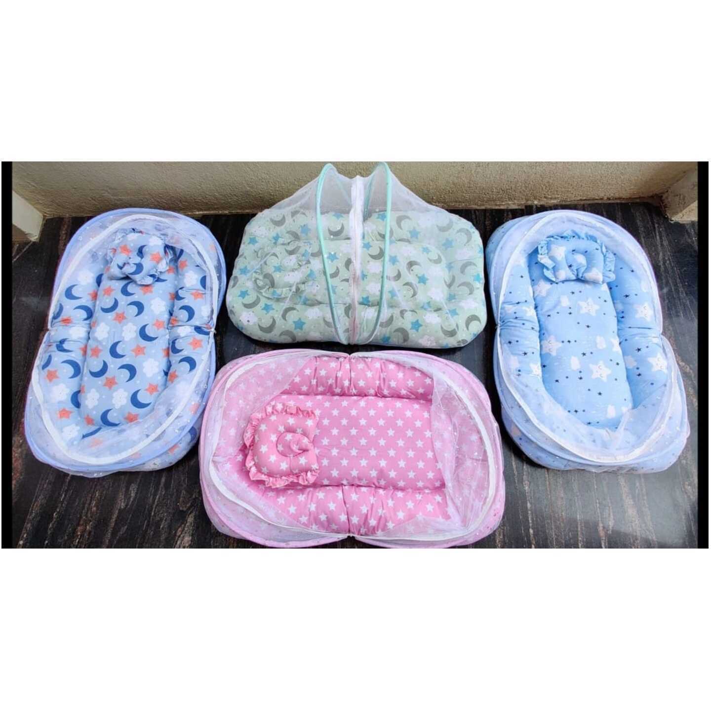 Mosquito Net Superior Quality Bedding CUM Pillow CUM Mosquito Net 32*20 Inches 