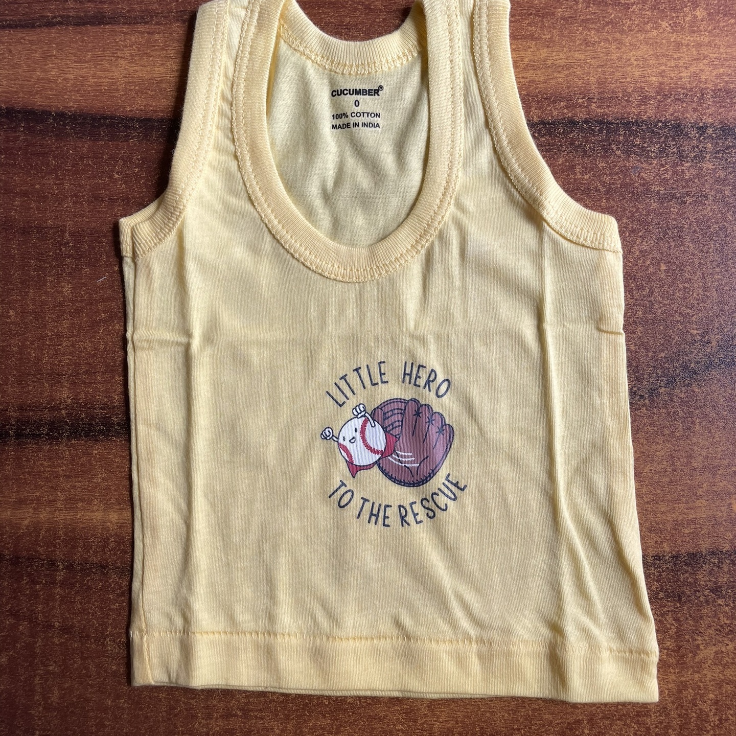 Cucumber Newborn Vests Pack of 3
