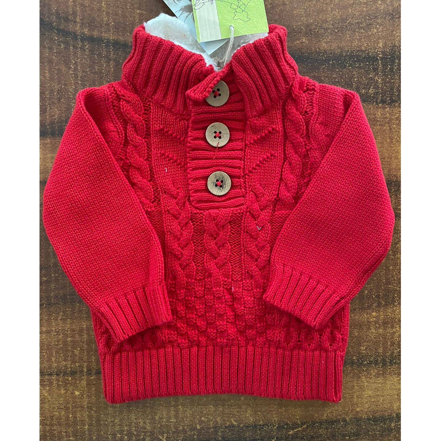 Ollypop Winter Sweater Newborn Infant 100 Organic Size Newborn to 18 Months