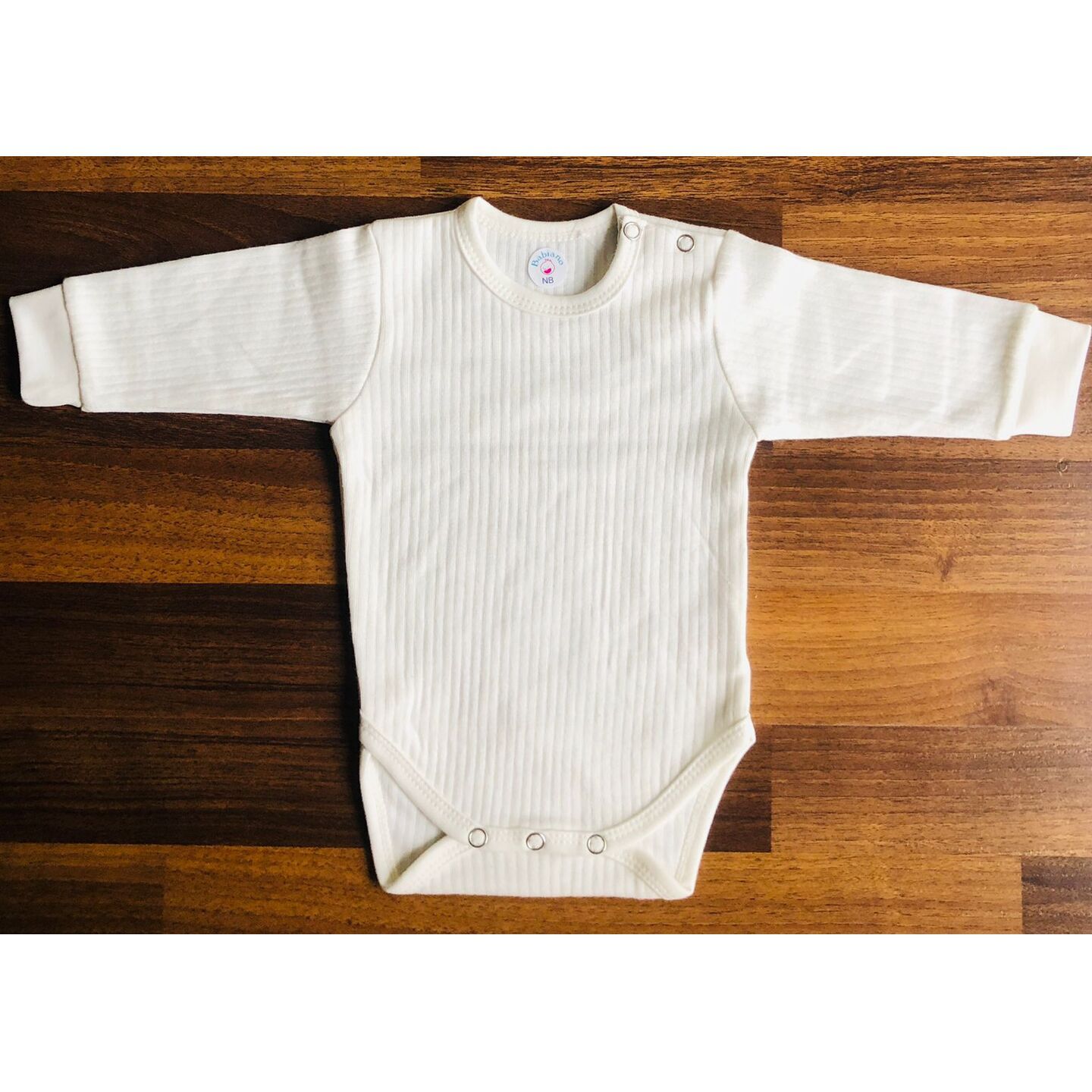 Babiano Thermal Romper Half (6 to 12 Months) White