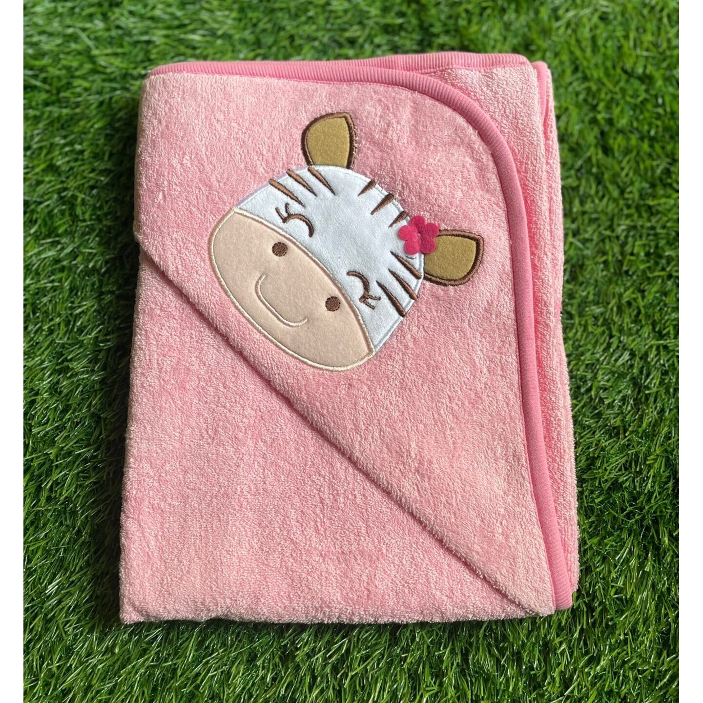 Newborn Infant Kids Cradle Togs Towel Pink