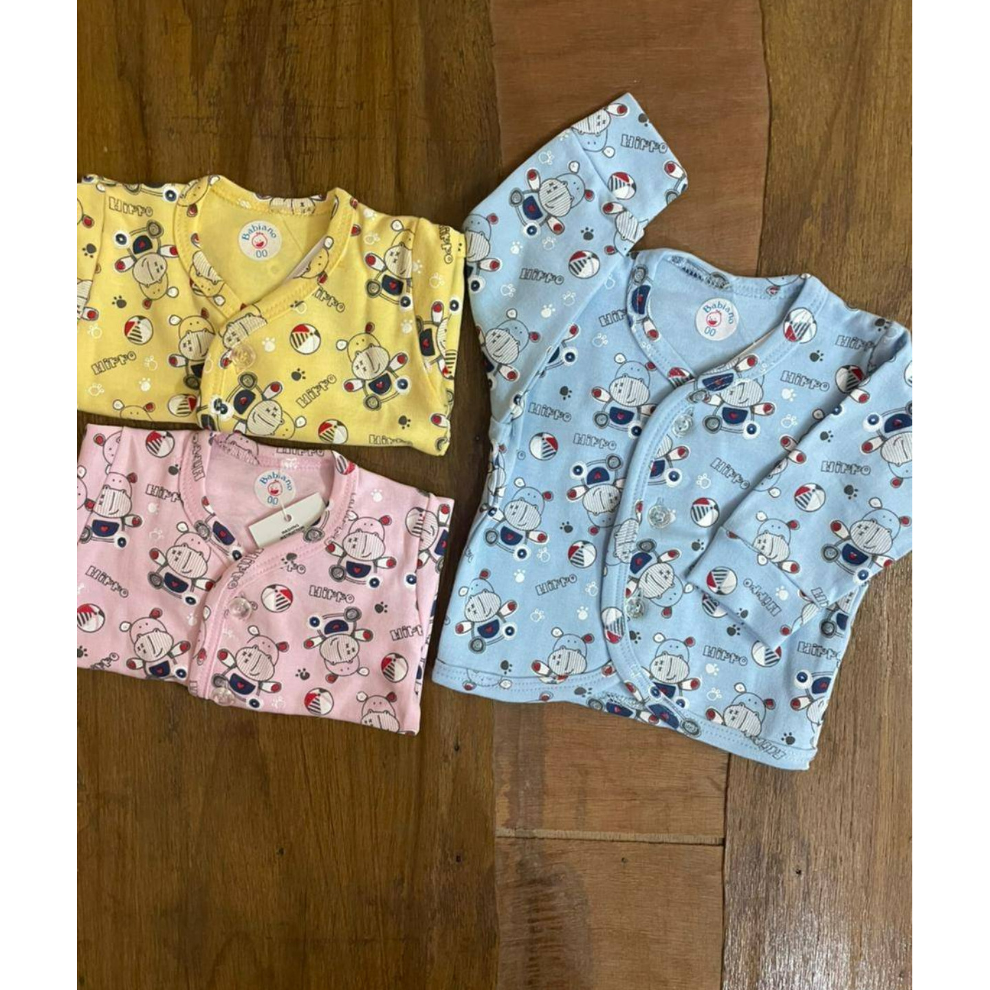 Babiano Full Sleeve Tops Pack of 3 Rs 495 Only New Born Size