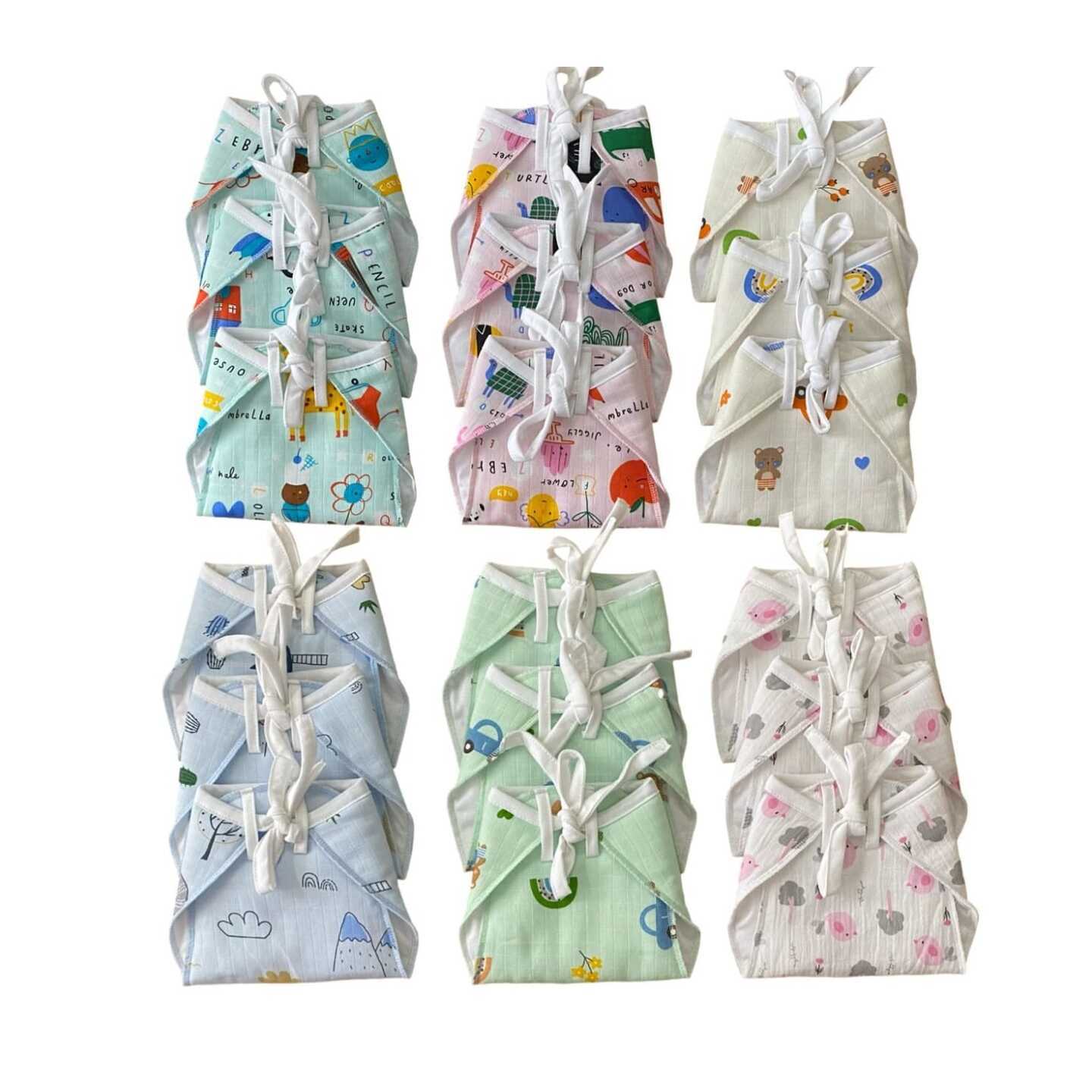 Cradle Togs Newborn Nappies / Langot Pack of 3