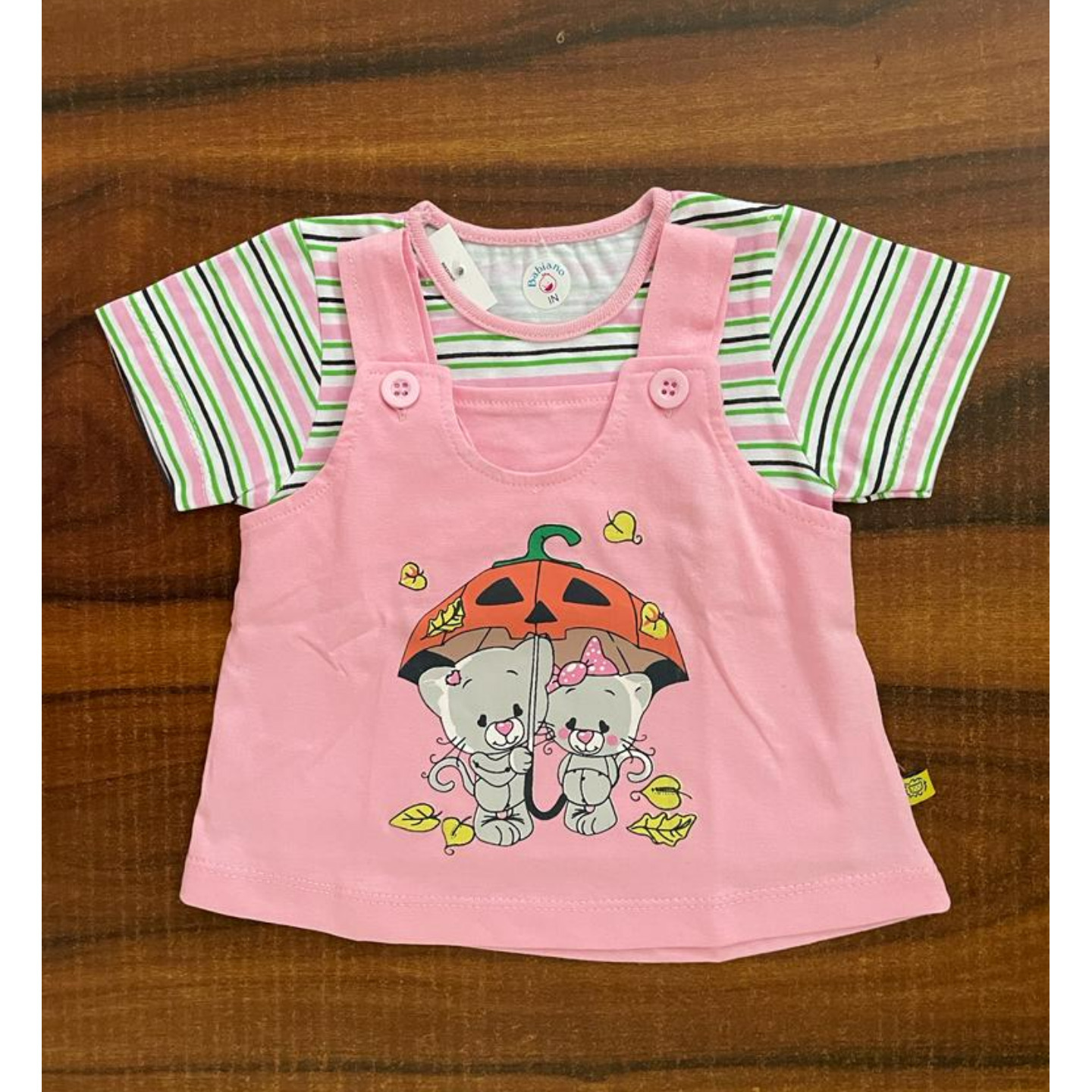 Babiano Girls Summer PINAFORE SET Rs 495 Only Small to 1.5 Years Size