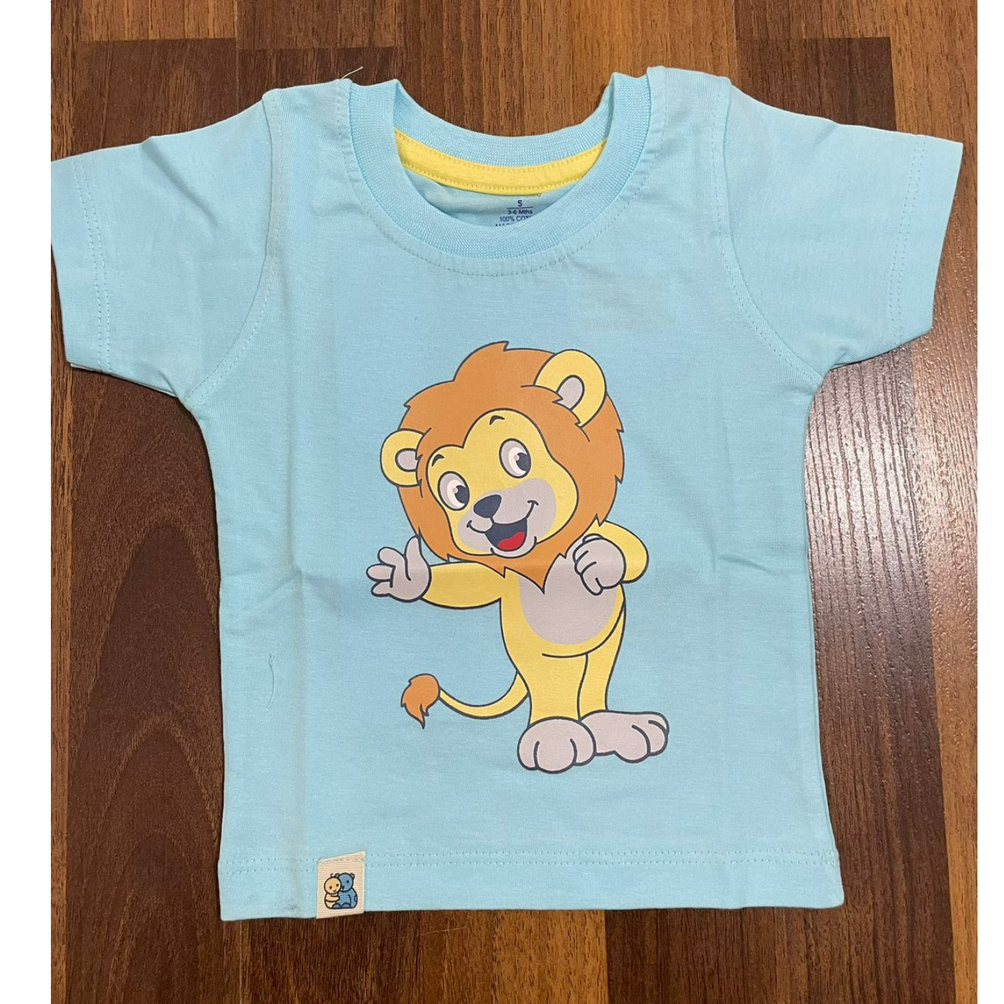 First Toy Round Neck T-Shirts Newborn Babyboy Infant Kids Lion