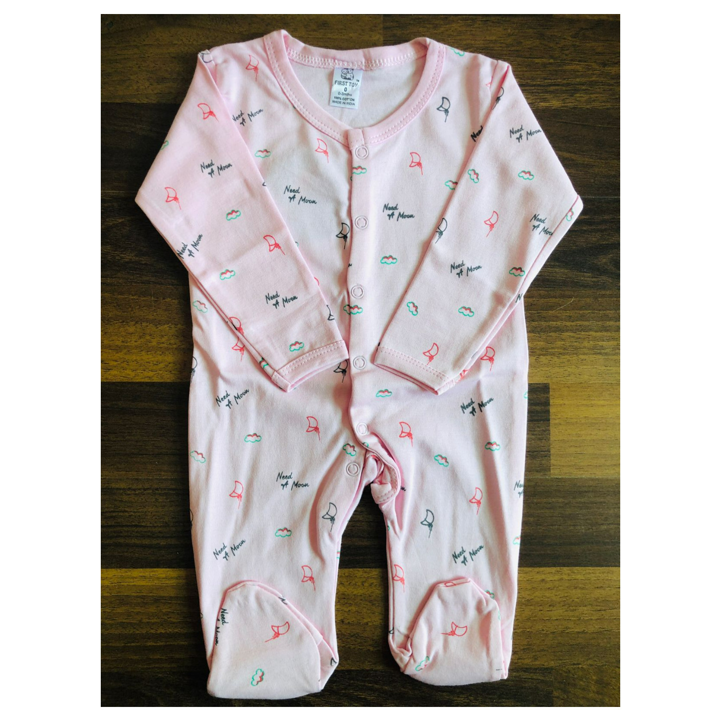 First Toy Baby Rompers Pink 6-9 Months