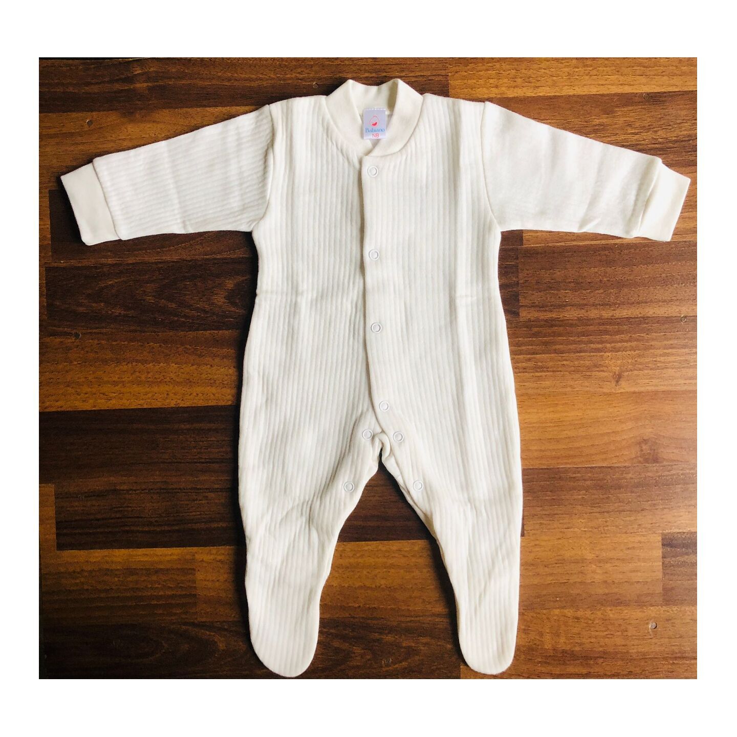 Babiano Thermal Romper Full with Booties 6 to 12 Months