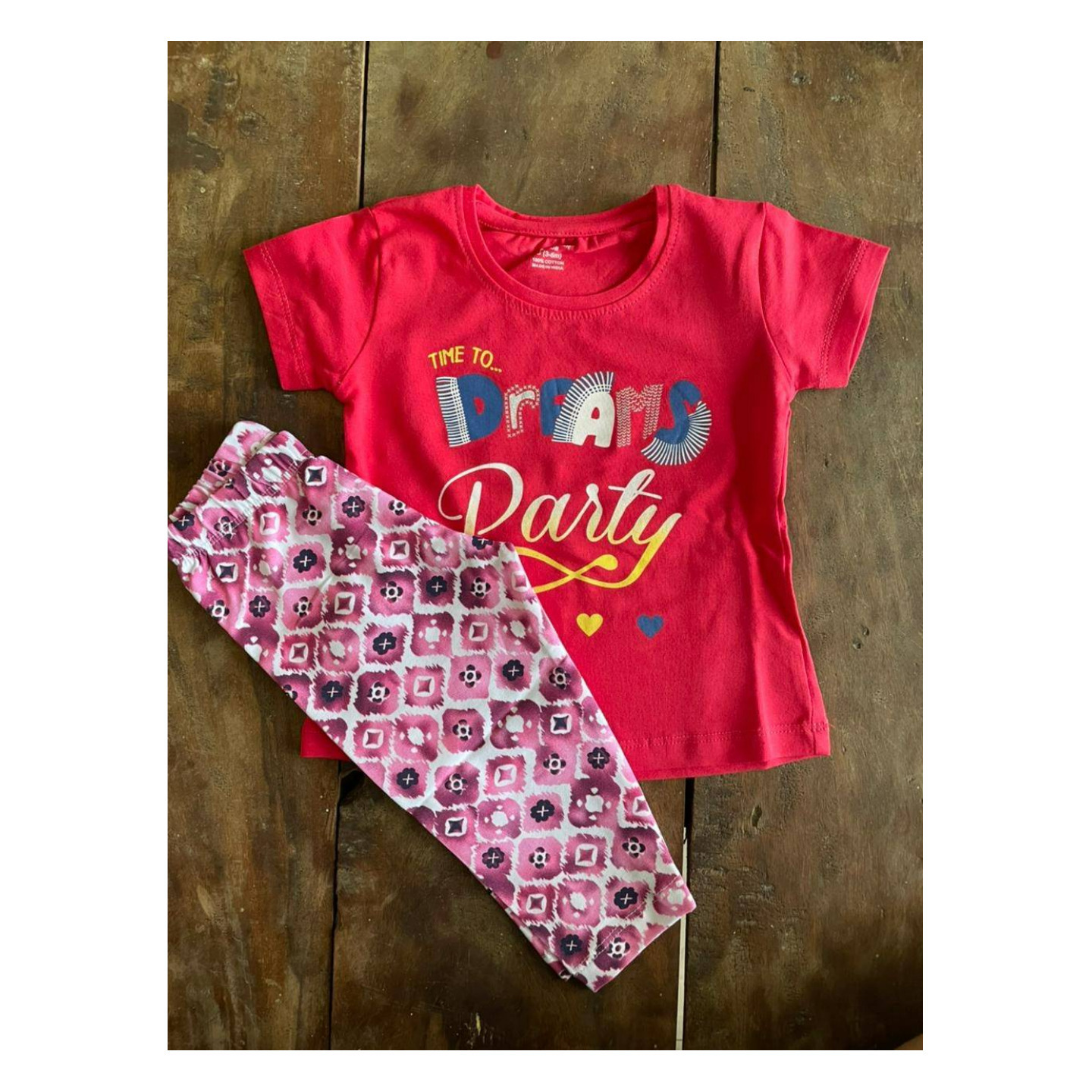 Cucumber Club Half Sleeves Top & Leggings Rs 350 Only Made In India 0 to 12 Months Size