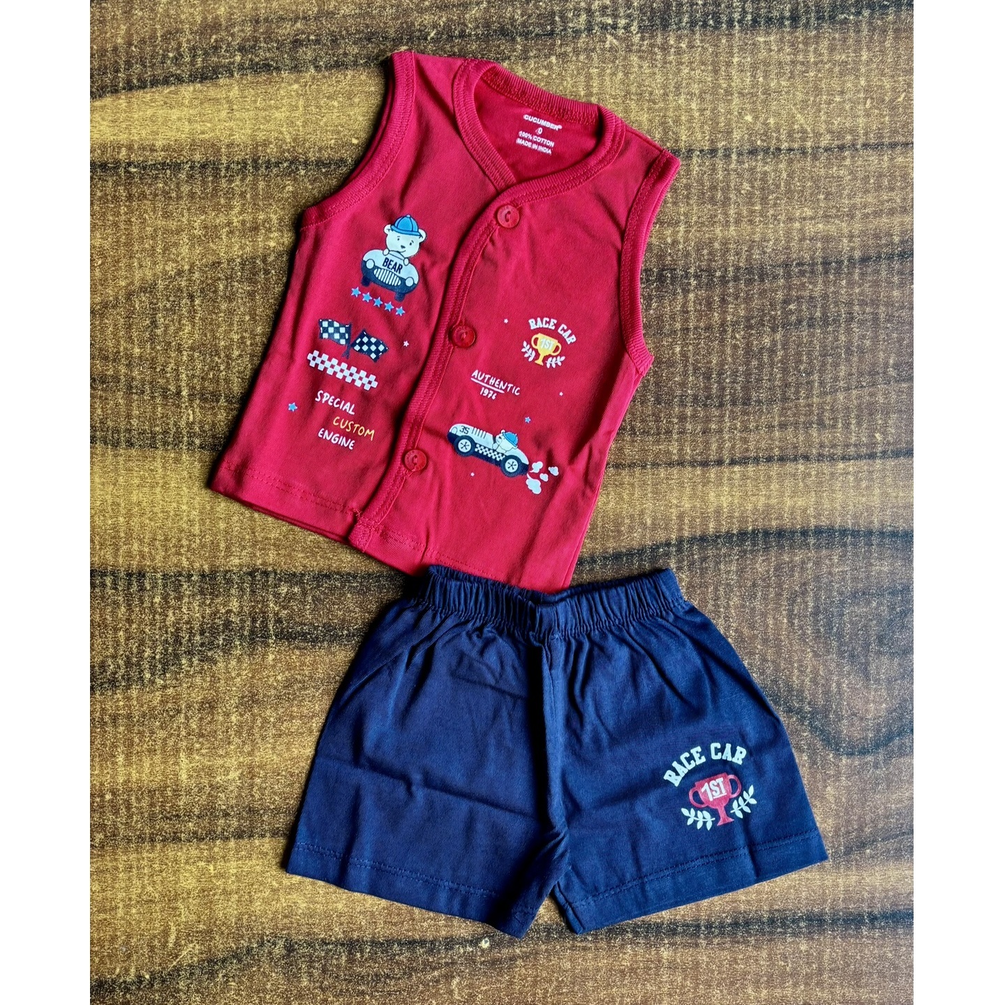 Cucumber Cut sleeves Nikar Sets Newborn Size Z 159B