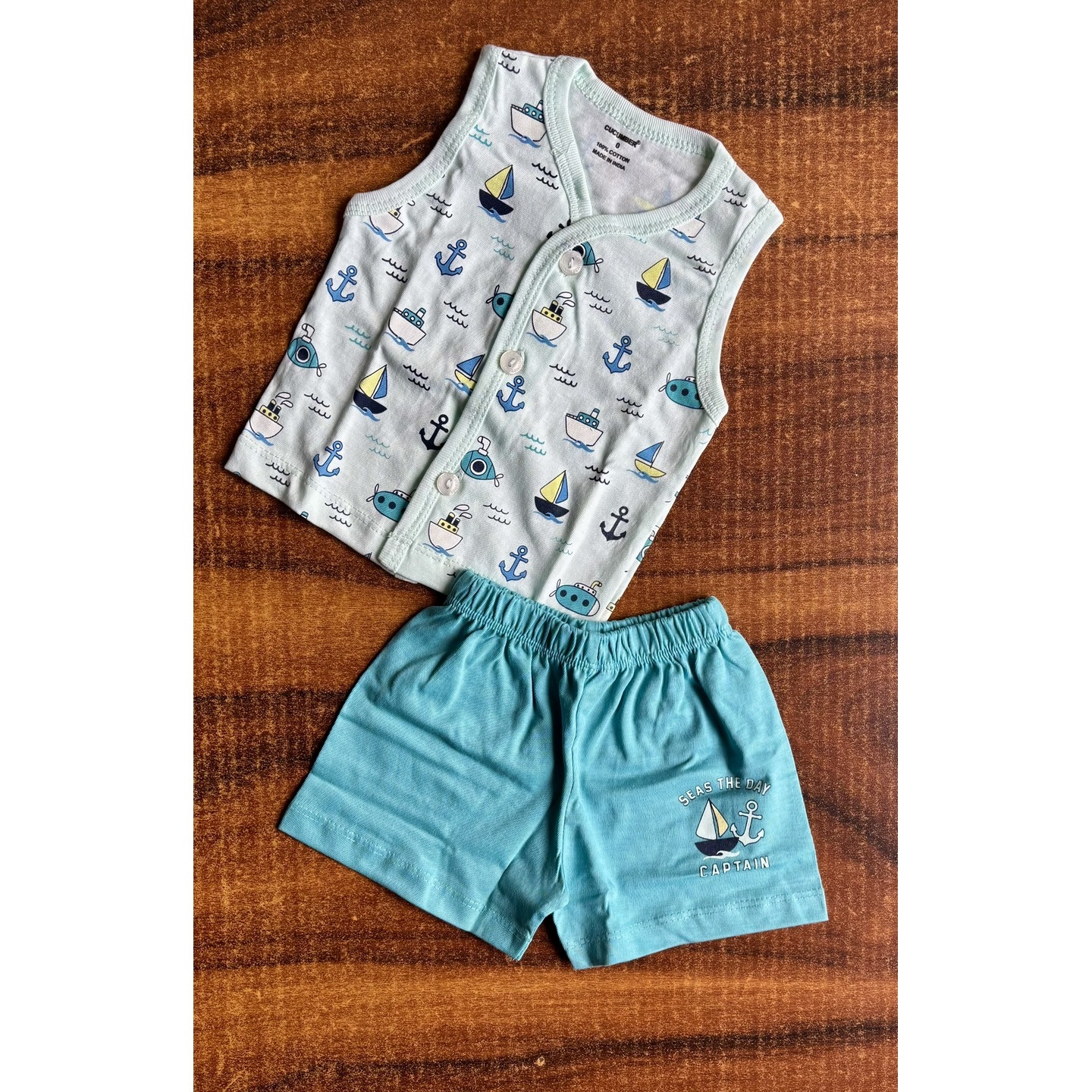 Cucumber Cut Sleeves Nikar Sets Newborn Size Z 159A